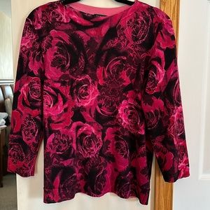 Floral Merino Wool Sweater